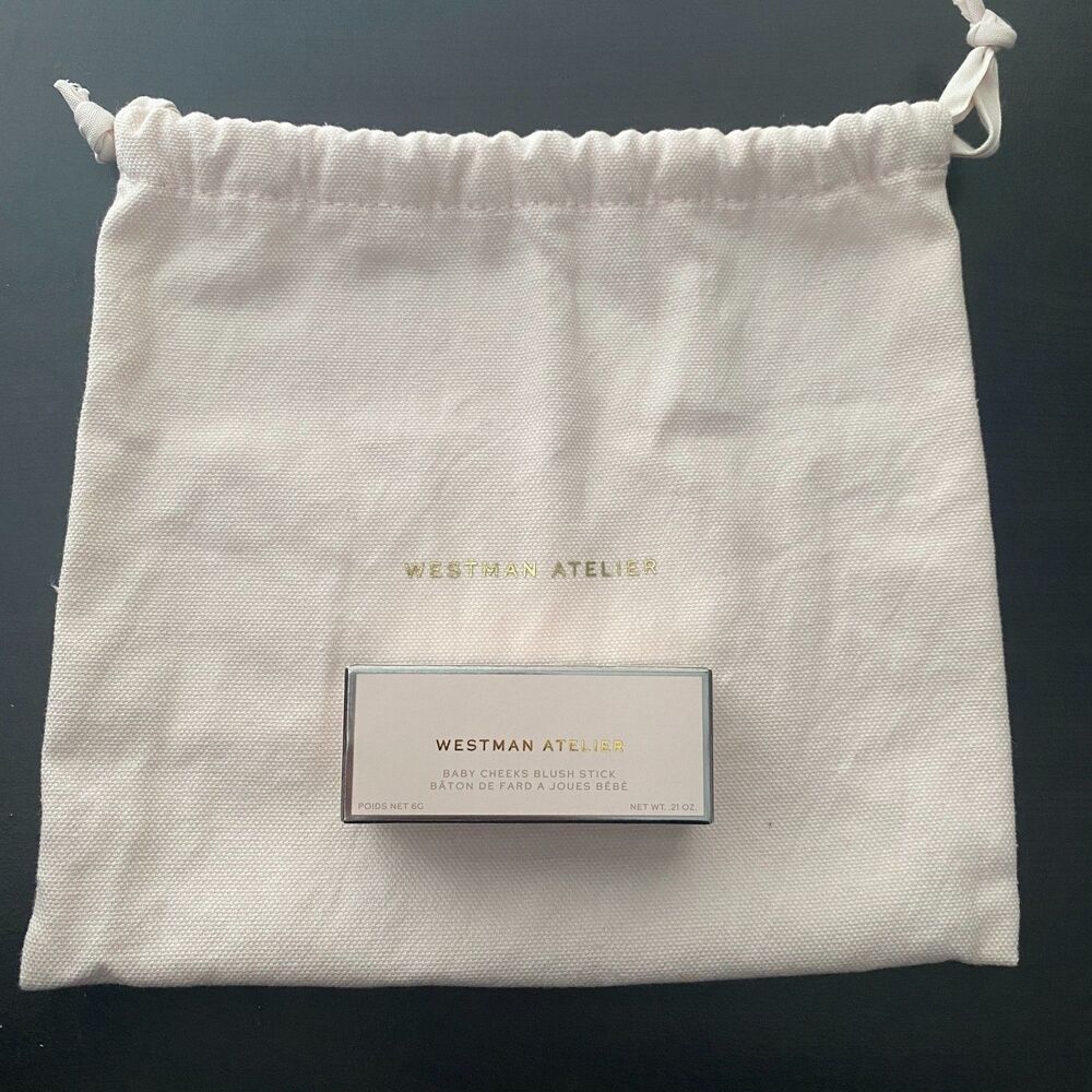 Westman Atelier - Baby Cheeks Blush Stick Chouchette 6g or .21oz + travel pouch